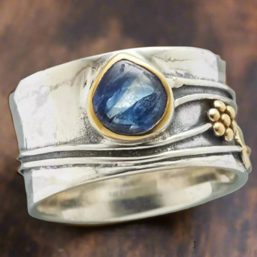 Bree - Bohemian Precious Stone Meditation Ring
