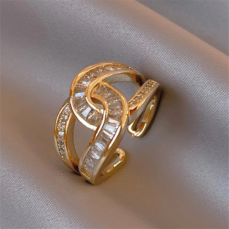 Unity - Elegant Adjustable Knuten Ring