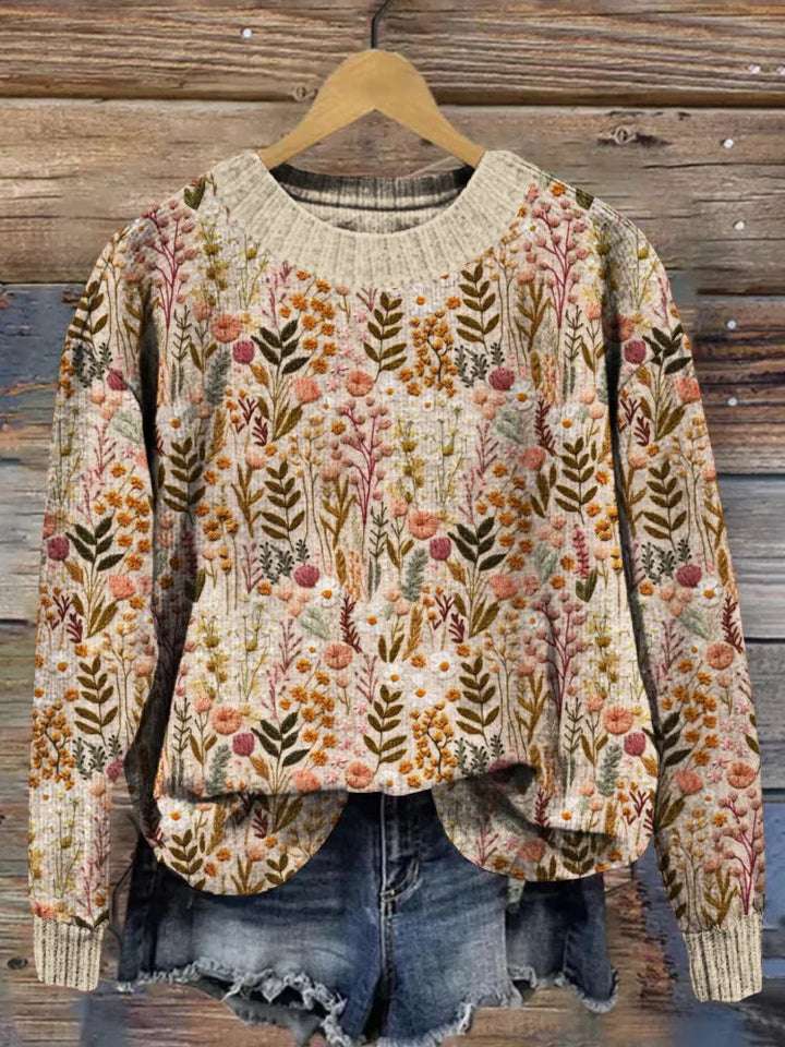 Jena | Cozy Retro Sweater