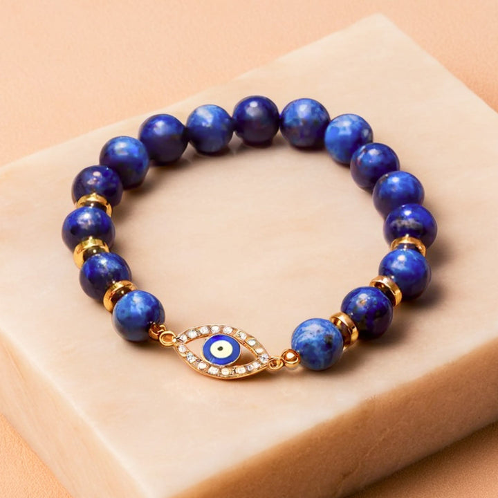 "Eye of Truth" Bracelet in Lapis Lazuli