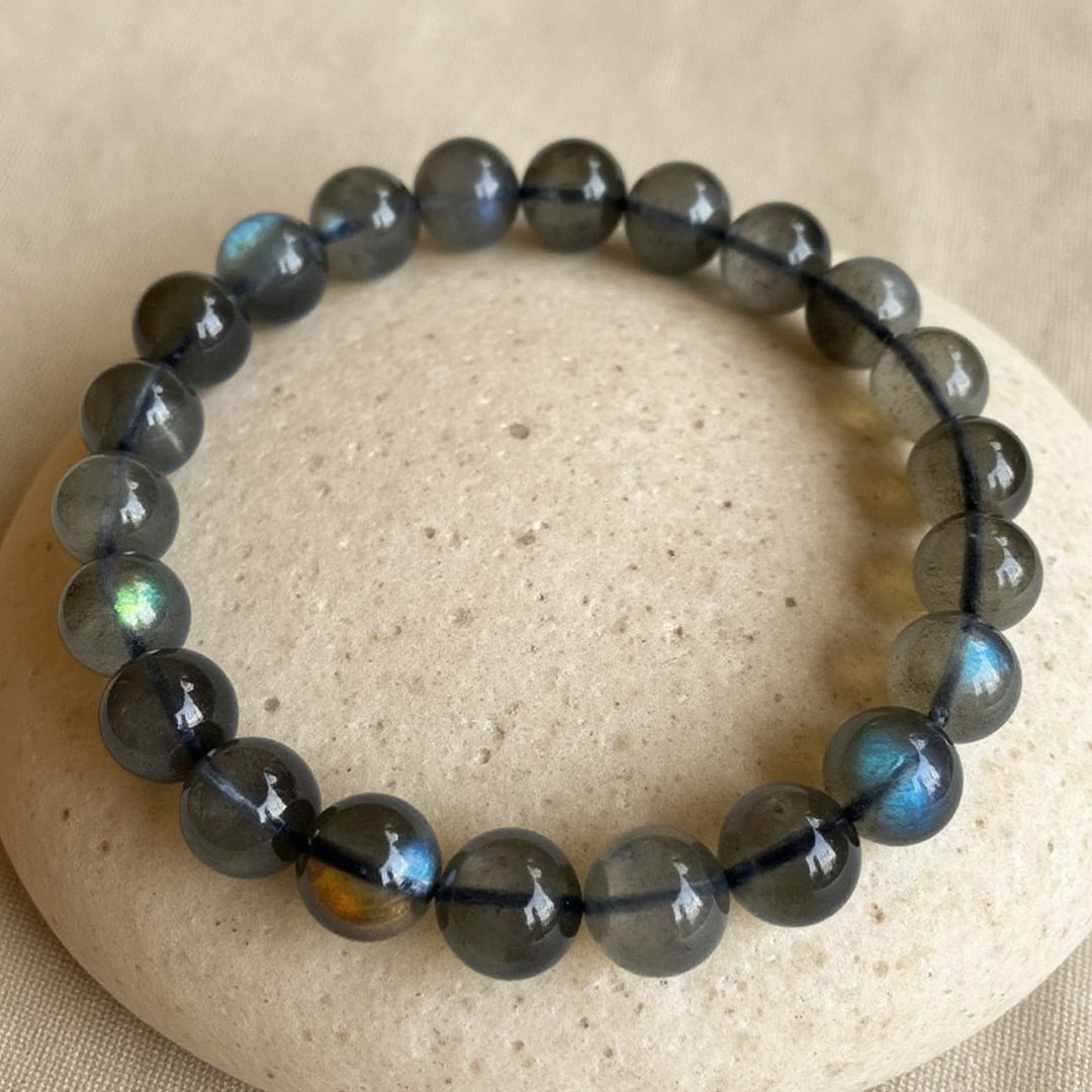 "Shield of Protection" Bracelet in Labradorite