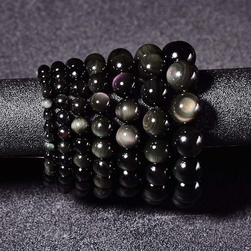 "Guidance" Bracelet in Celestial Eye Obsidian
