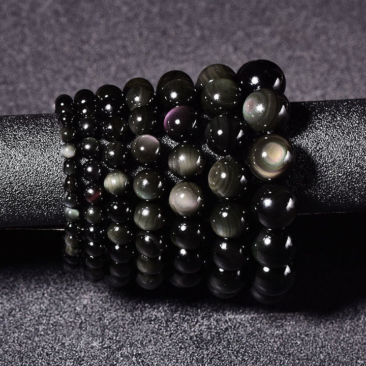 "Guidance" Bracelet in Celestial Eye Obsidian
