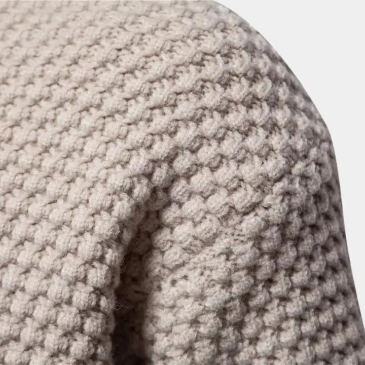 Textured Old Money Pullover