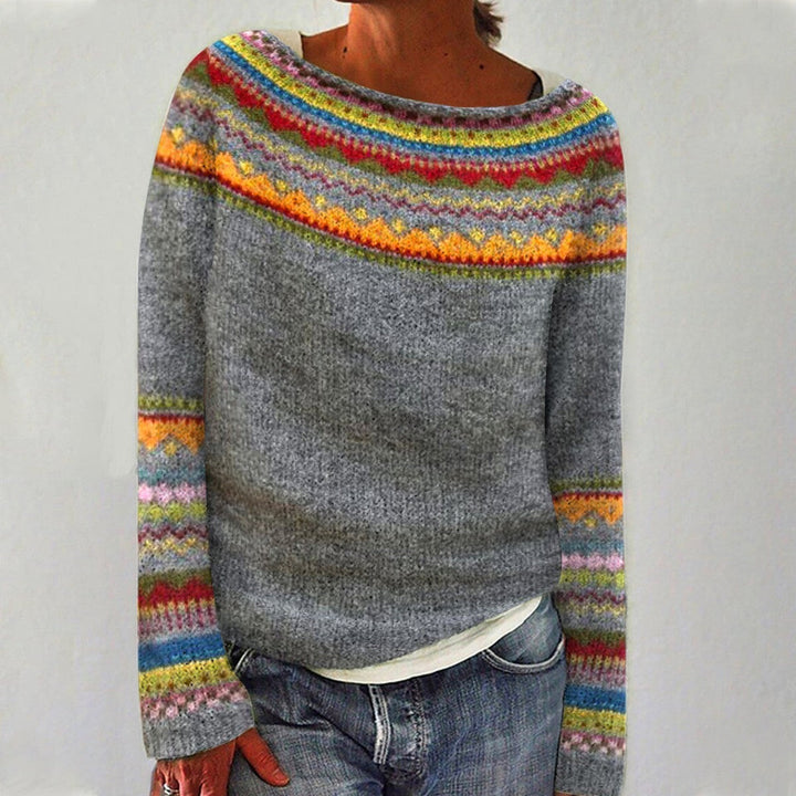 Amelia | Comfortable Retro Sweater