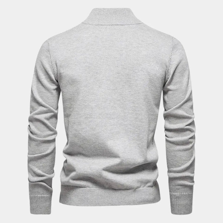 Half-Zip Knit Sweater