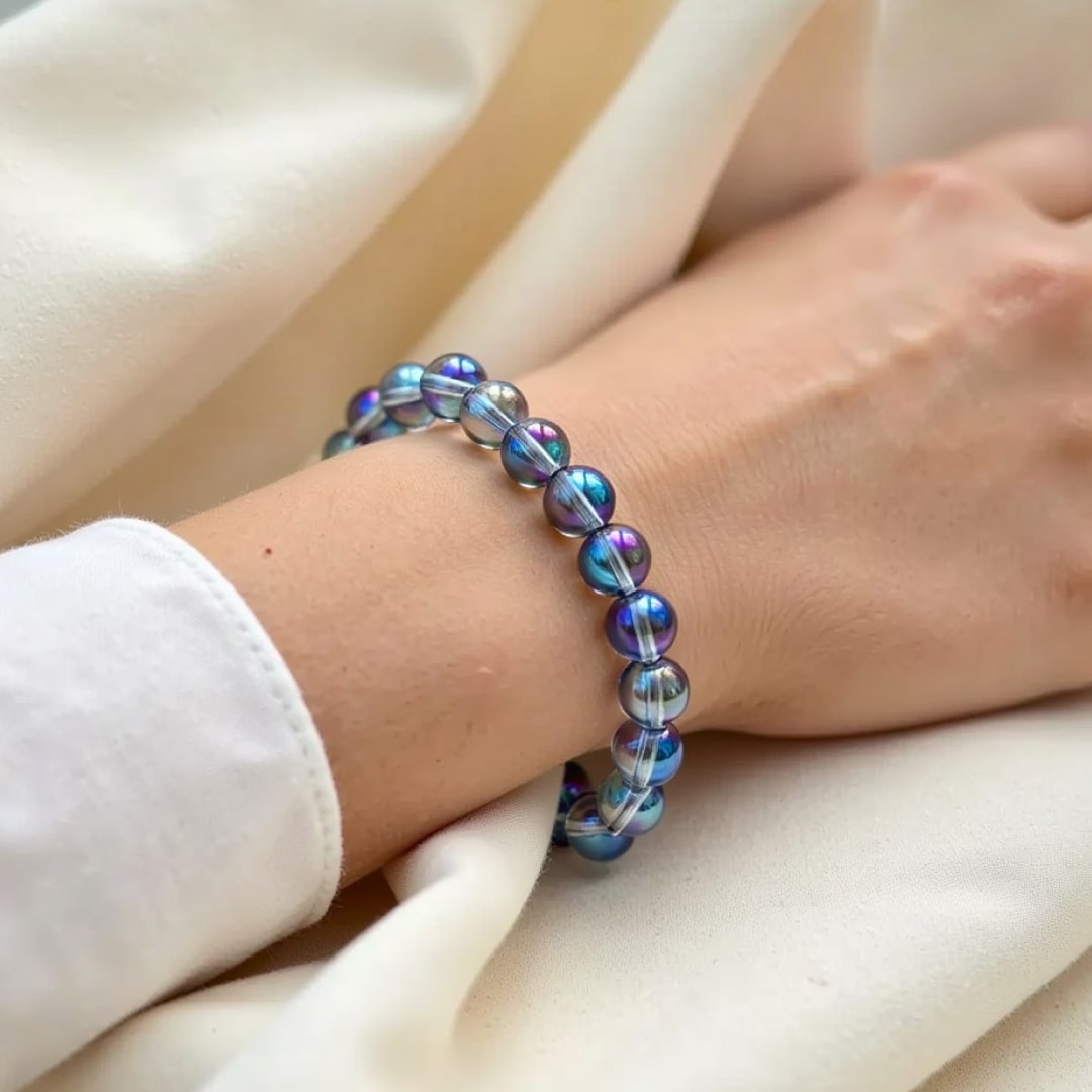 "Celestial Energy" Bracelet in Aqua Aura