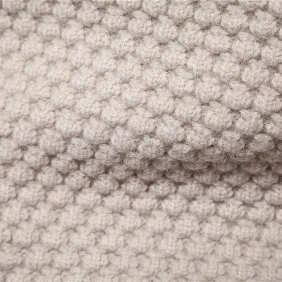 Textured Old Money Pullover
