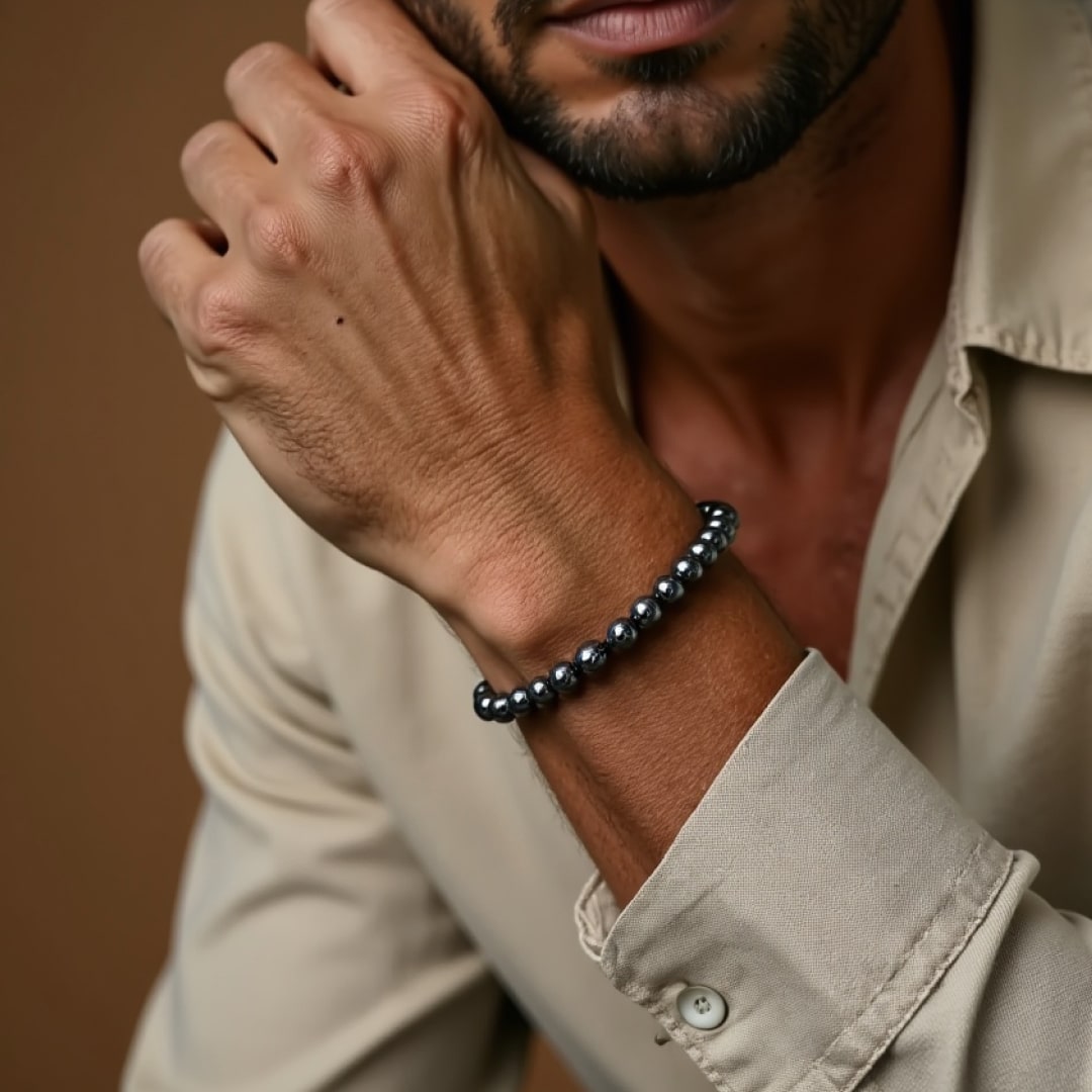 "Energy Force" Hematite Bracelet