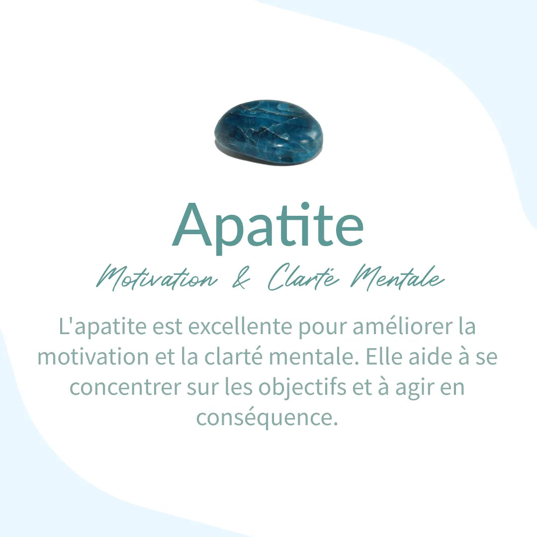 "Inner Clarity" Bracelet in Apatite