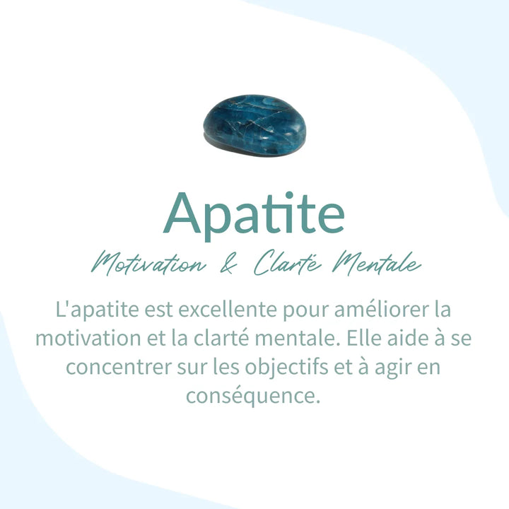 "Inner Clarity" Bracelet in Apatite