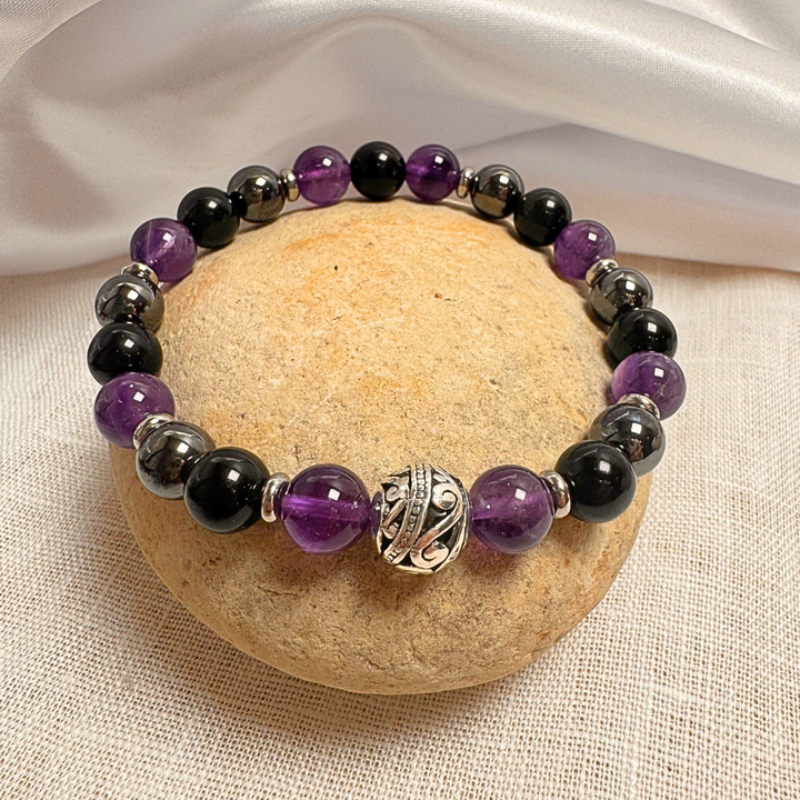 Premium "Emotional Shield" Bracelet in Natural Stones