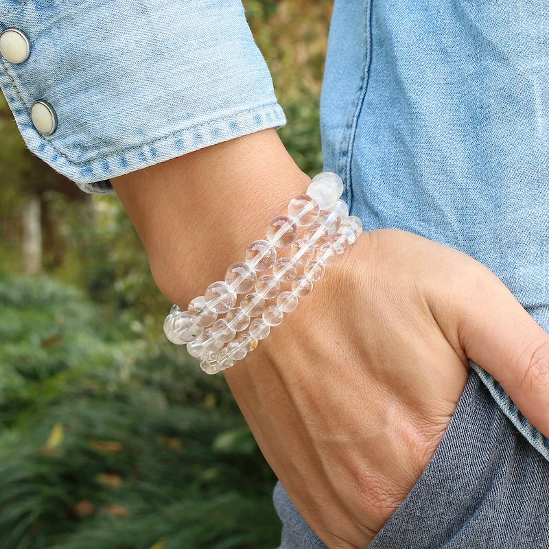 "Pure Harmony" Bracelet in Rock Crystal