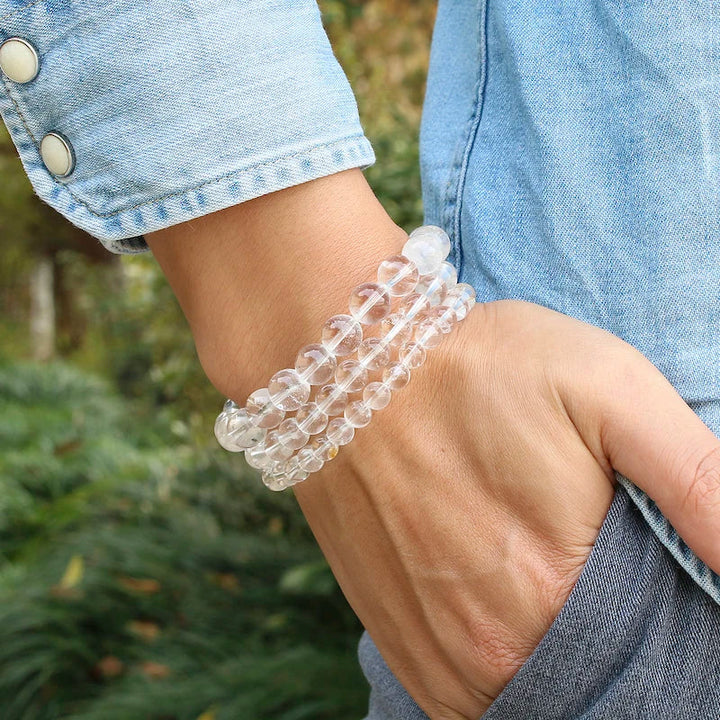 "Pure Harmony" Bracelet in Rock Crystal