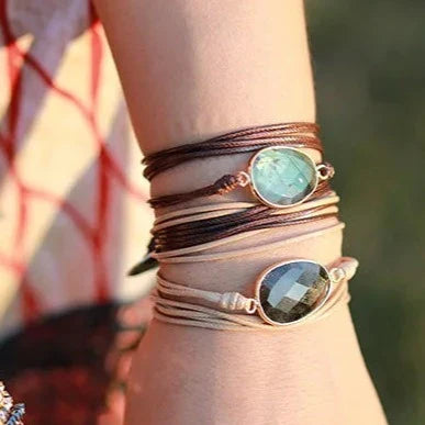 "Libération" Bracelet in Labradorite