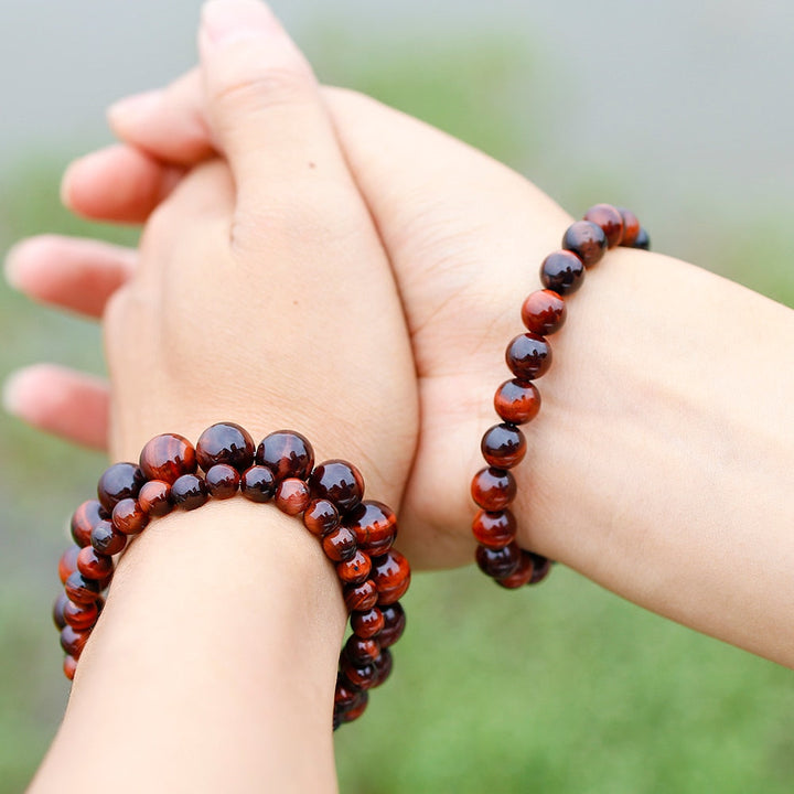 "Earth Shield" Bracelet in Tiger's Eye