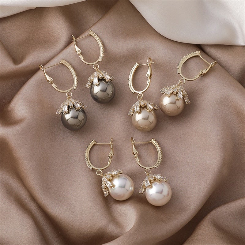 Malia Pärl Drop Earrings