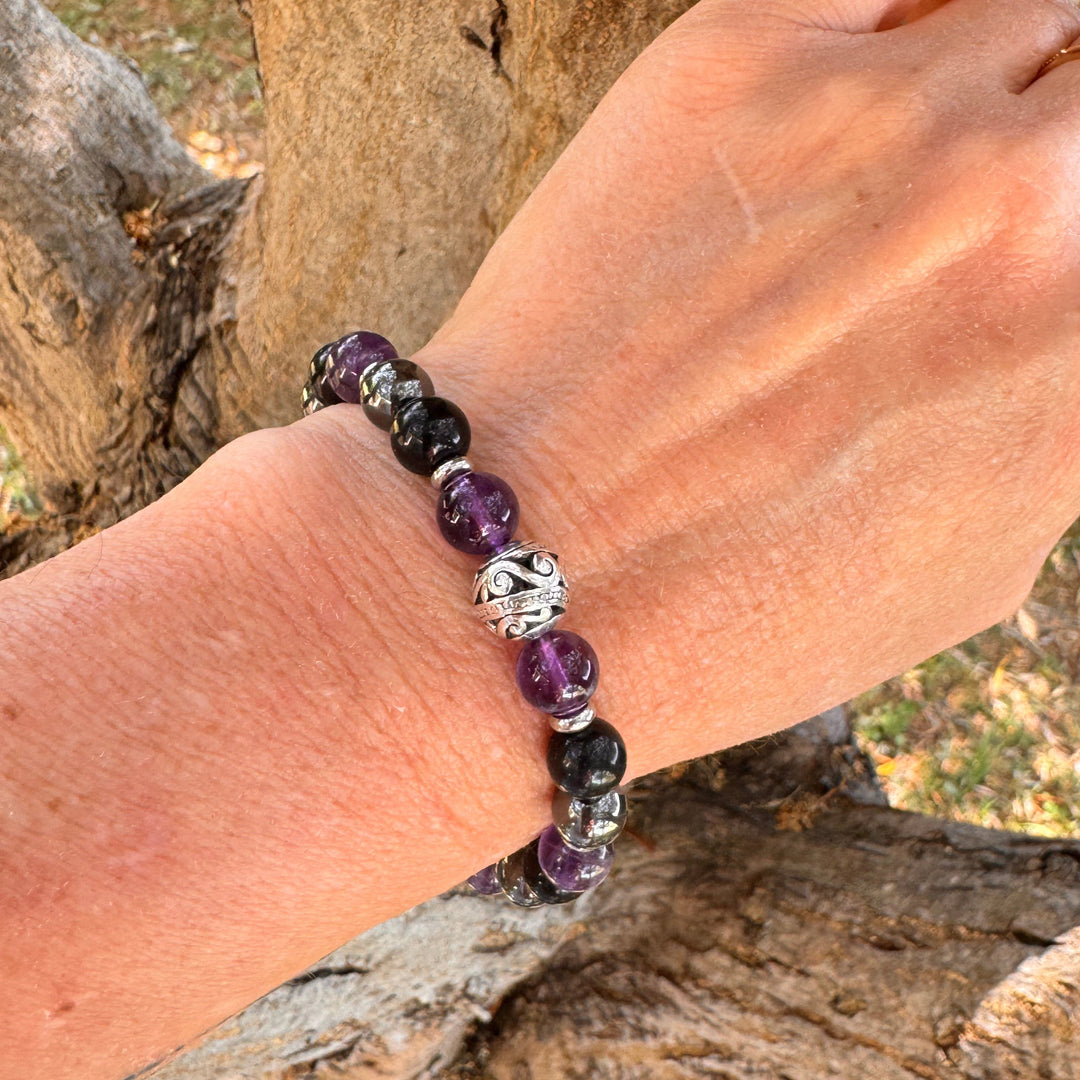 Premium "Emotional Shield" Bracelet in Natural Stones
