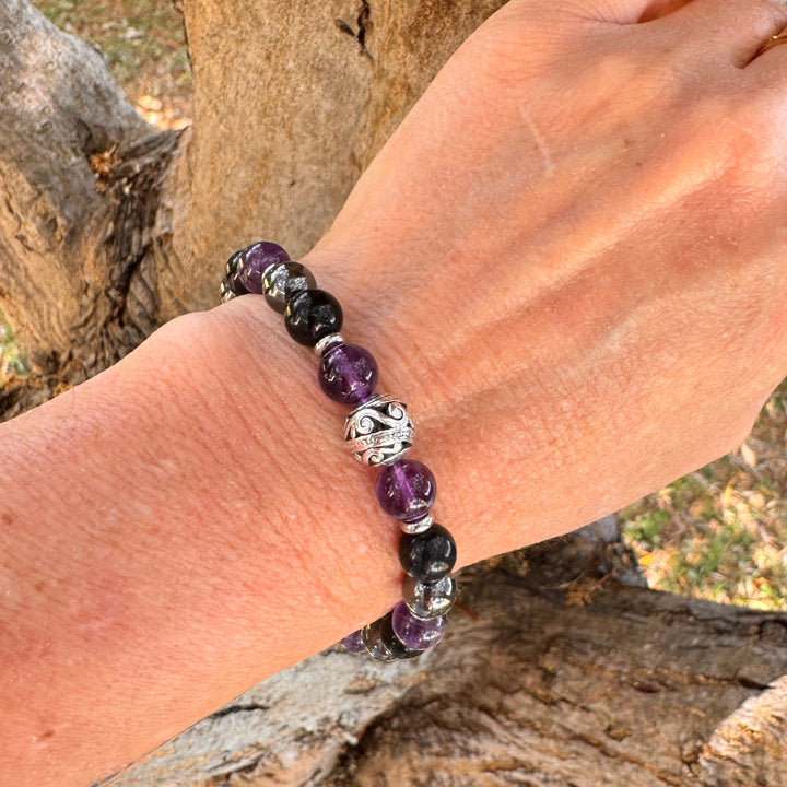 Premium "Emotional Shield" Bracelet in Natural Stones