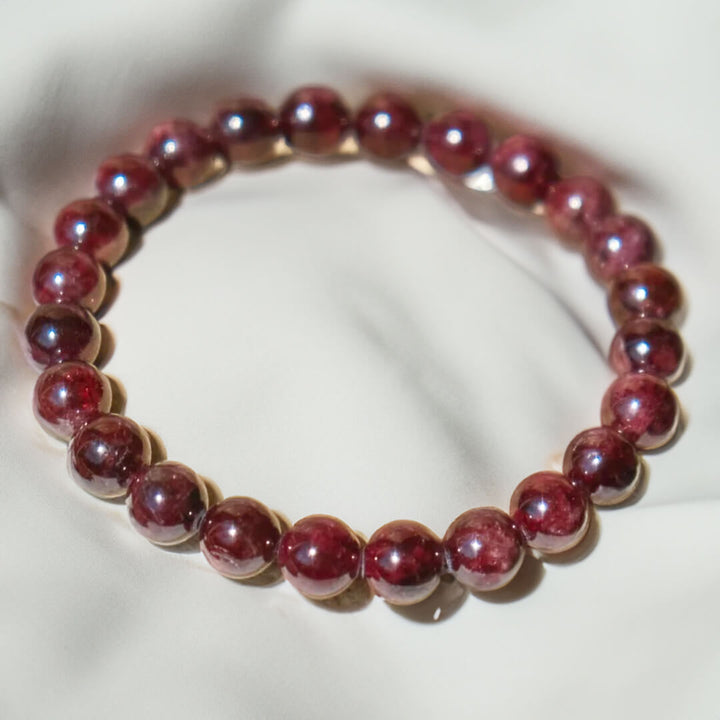 "Force de Life" Bracelet in Almandine Garnet