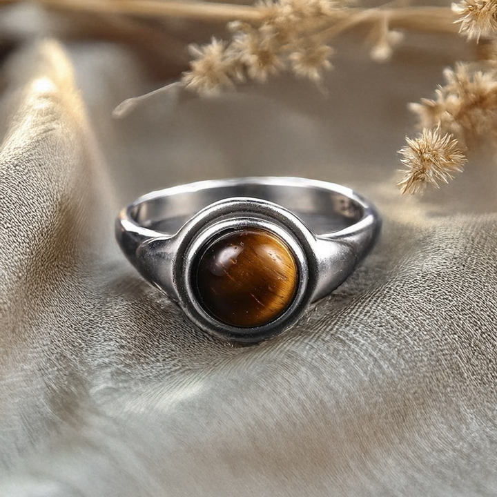 "Aura" Tiger Eye Ring