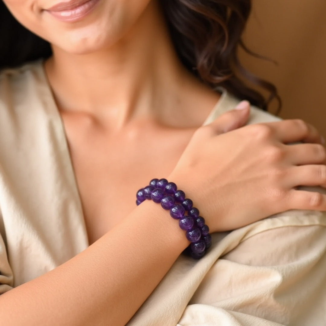 "Calm" Bracelet in Amethyst