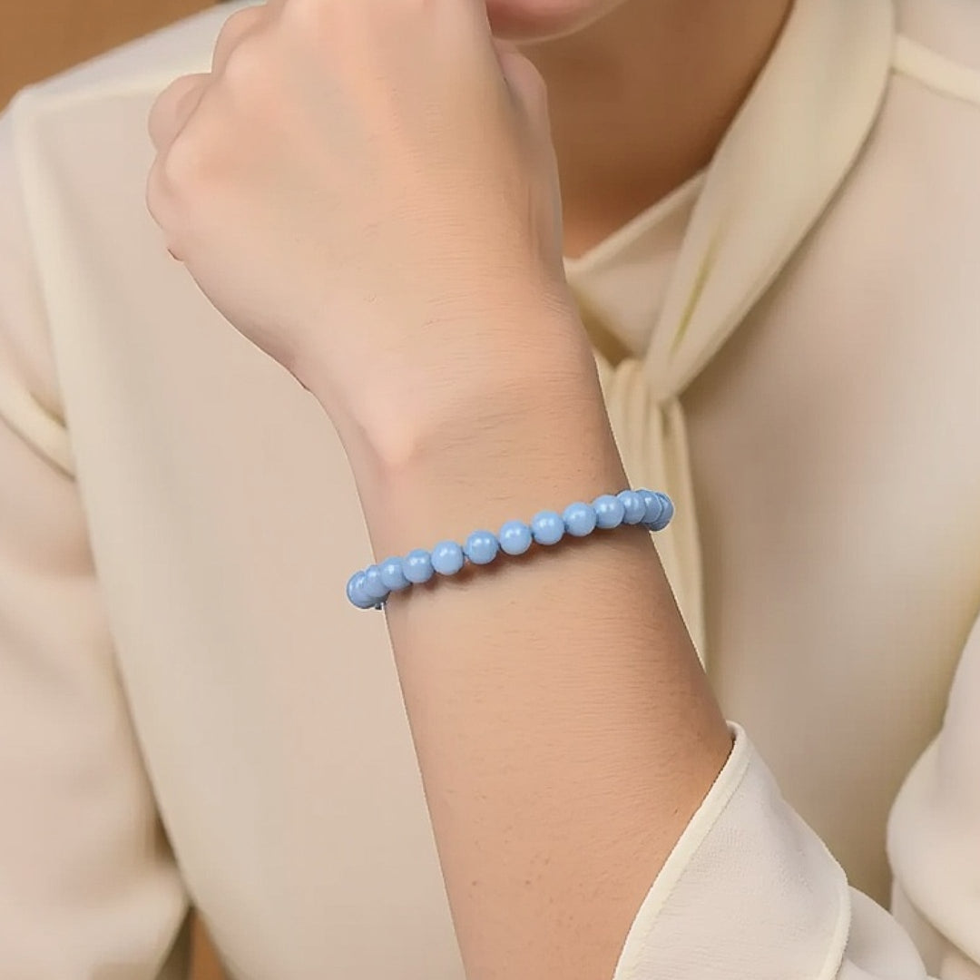 "Calm of Angels" Bracelet in Angelite