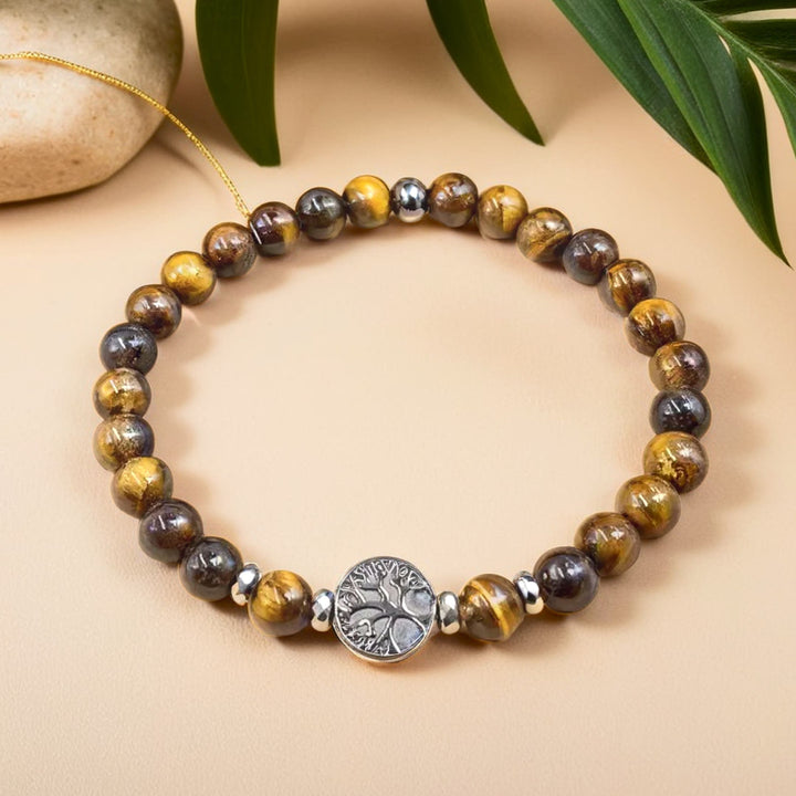 "Confidence & Security" Bracelet in Tiger's Eye