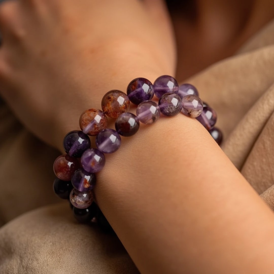 "Light Soul" Bracelet in Auralite 23