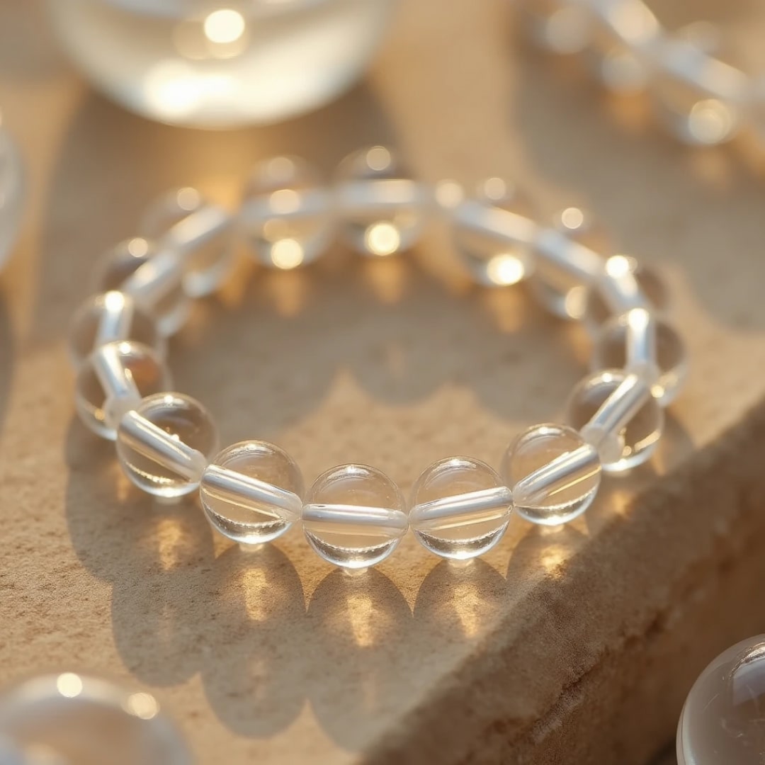 "Pure Harmony" Bracelet in Rock Crystal