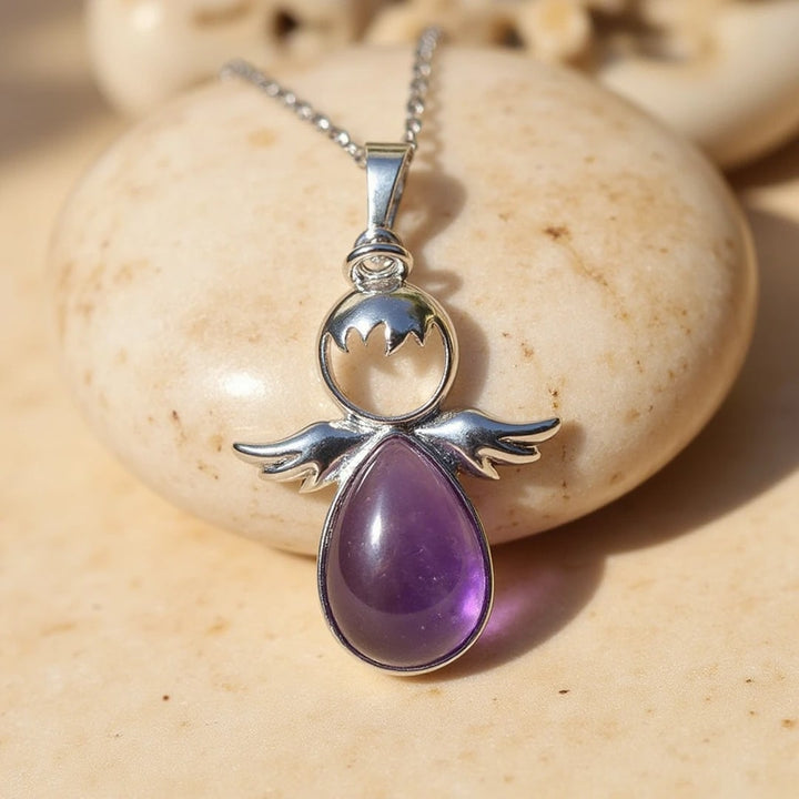 Little Angel Pendant and Its Natural Stone