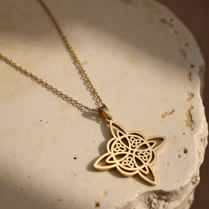 "Eternal Protection" Pendant in Witch's Knot