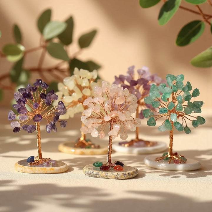 Feng Shui Tree "Harmony" in Natural Stones