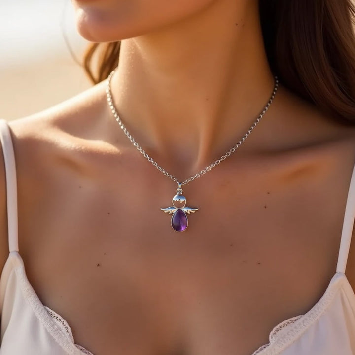 Little Angel Pendant and Its Natural Stone