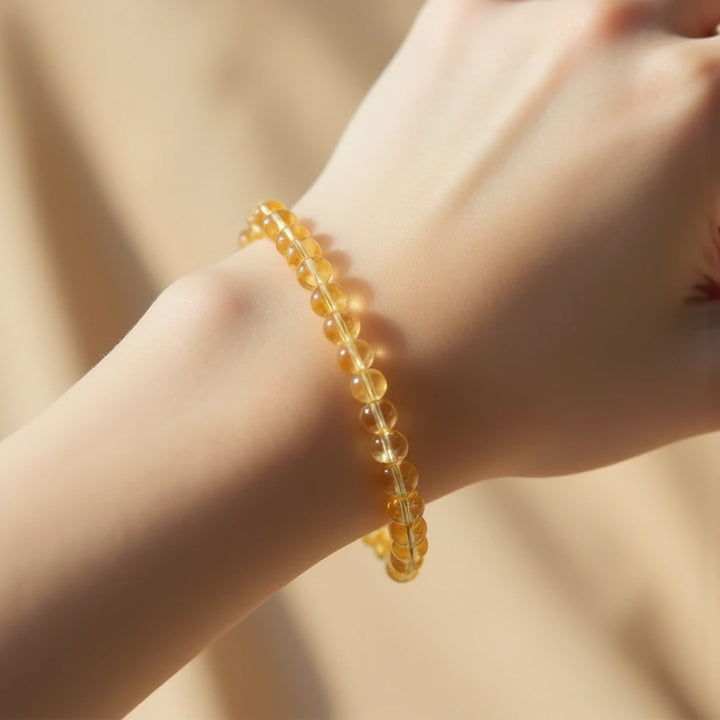 "Radiance of Prosperity" Bracelet in Citrine