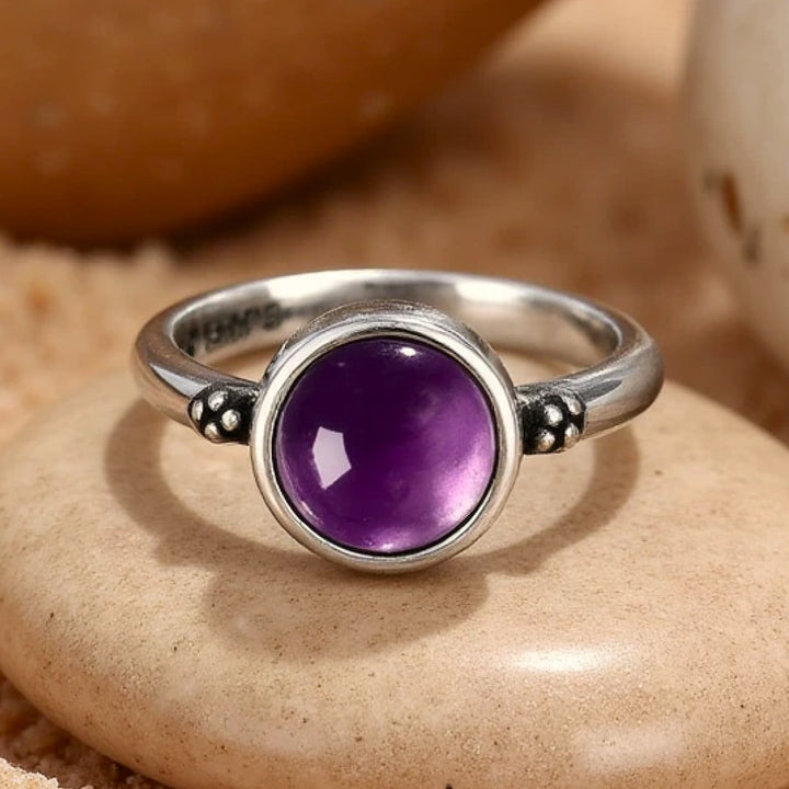 "Aura of Peace" Amethyst Ring