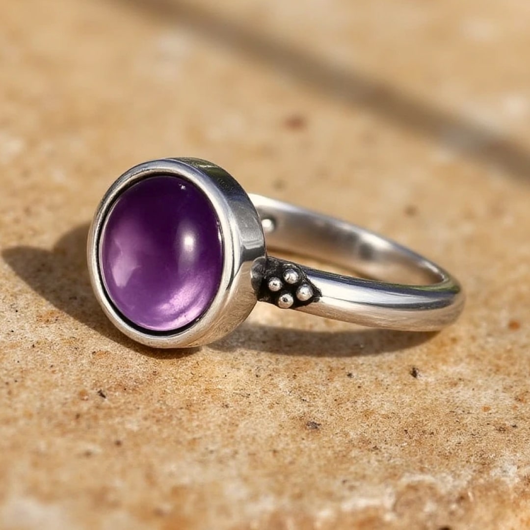 "Aura of Peace" Amethyst Ring