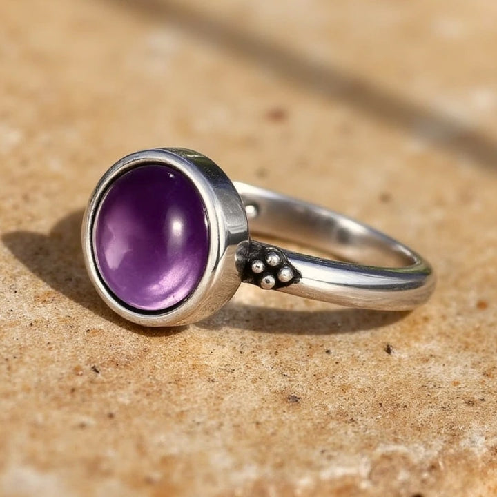 "Aura of Peace" Amethyst Ring