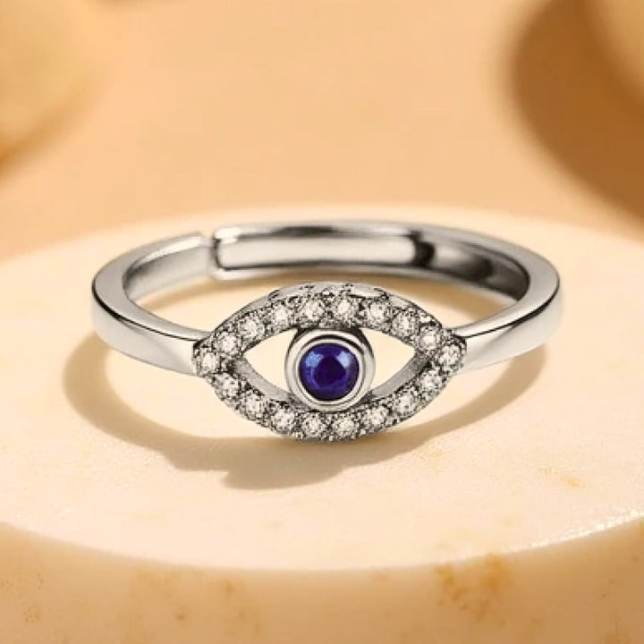 Adjustable Ring "Evil Eye"