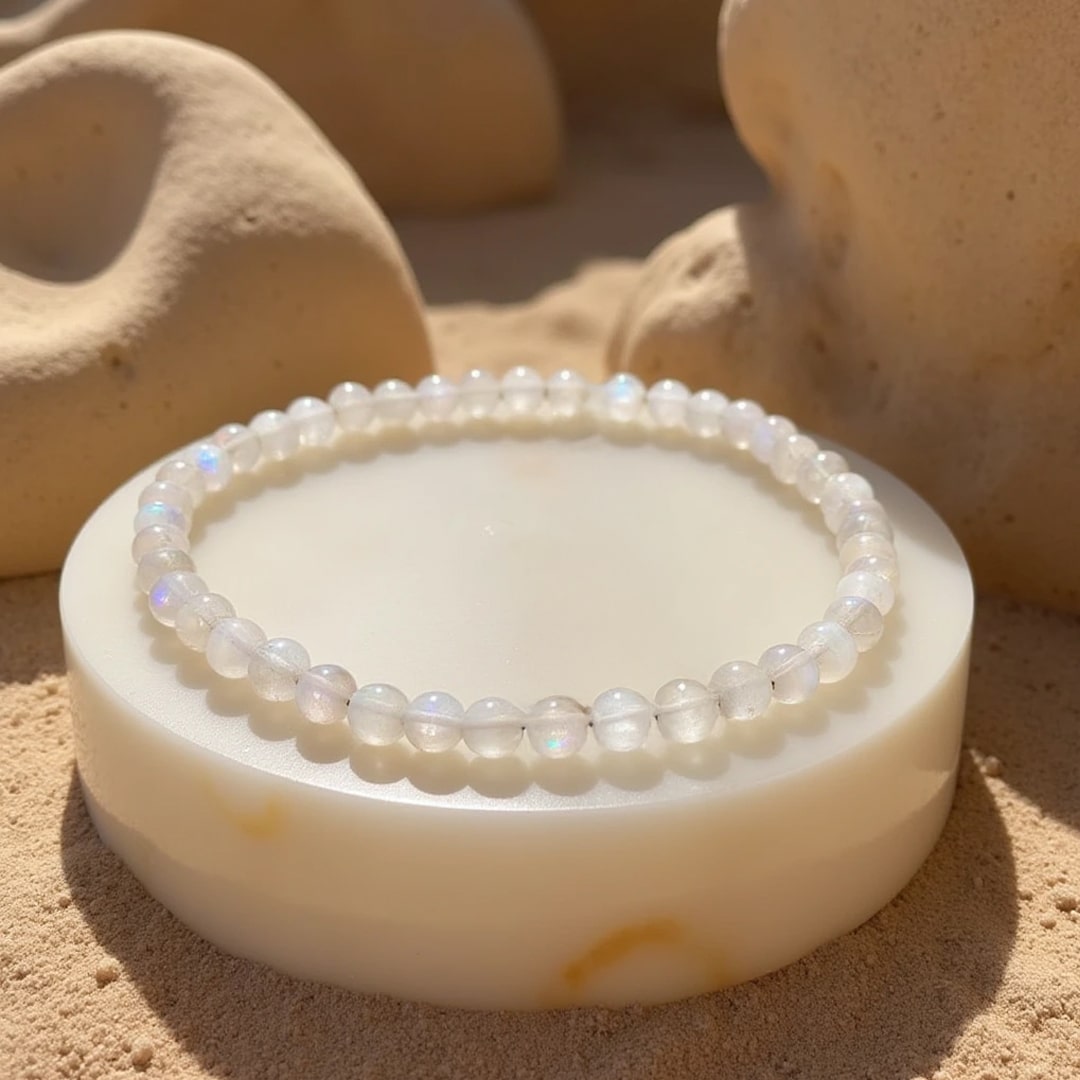 Fine Natural Stone Bracelet of 4mm