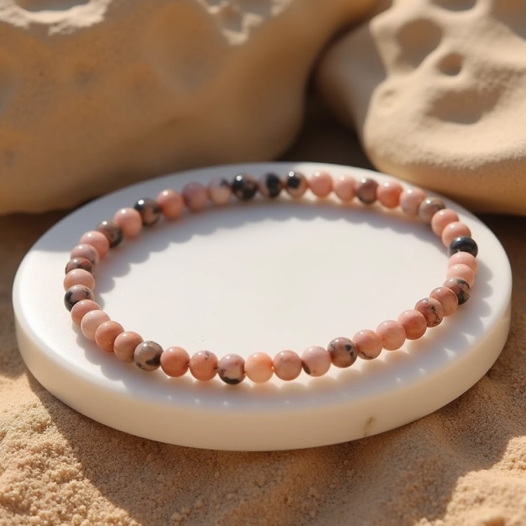 Fine Natural Stone Bracelet of 4mm