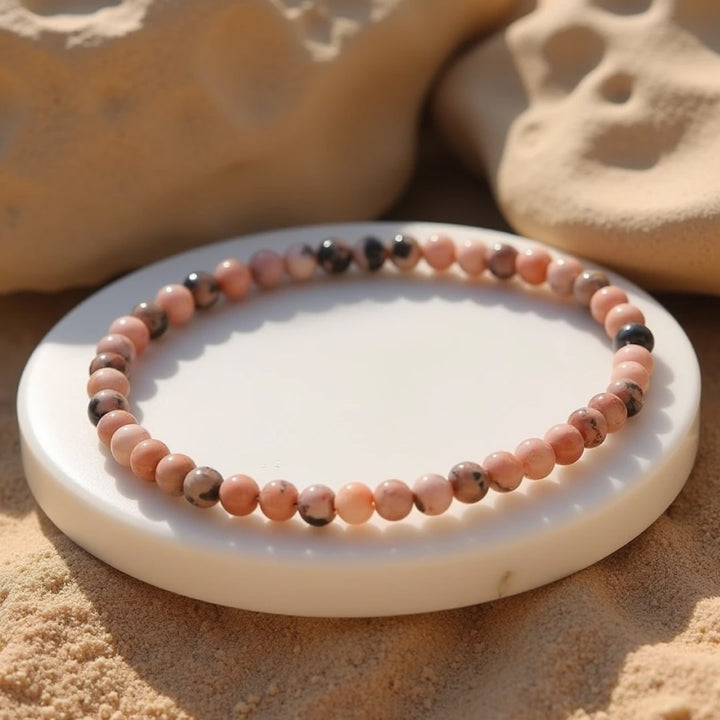 Fine Natural Stone Bracelet of 4mm