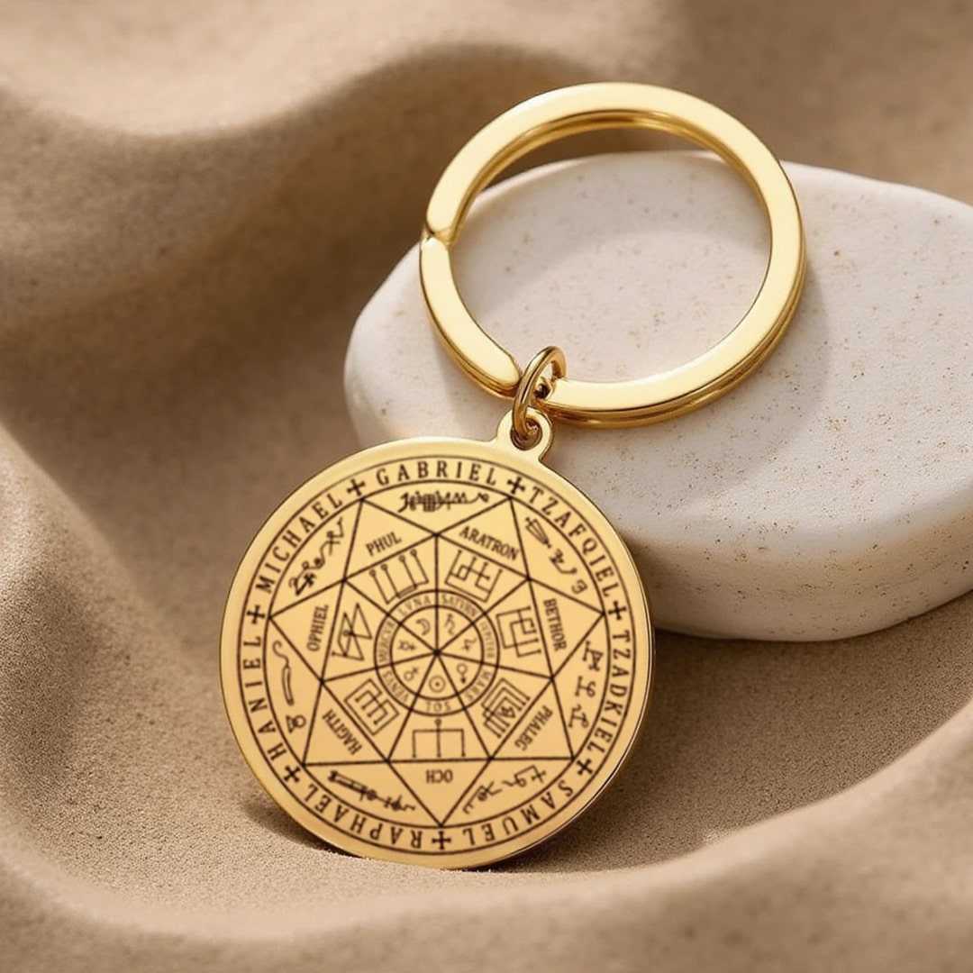 Keychain Seal of the 7 Archangels