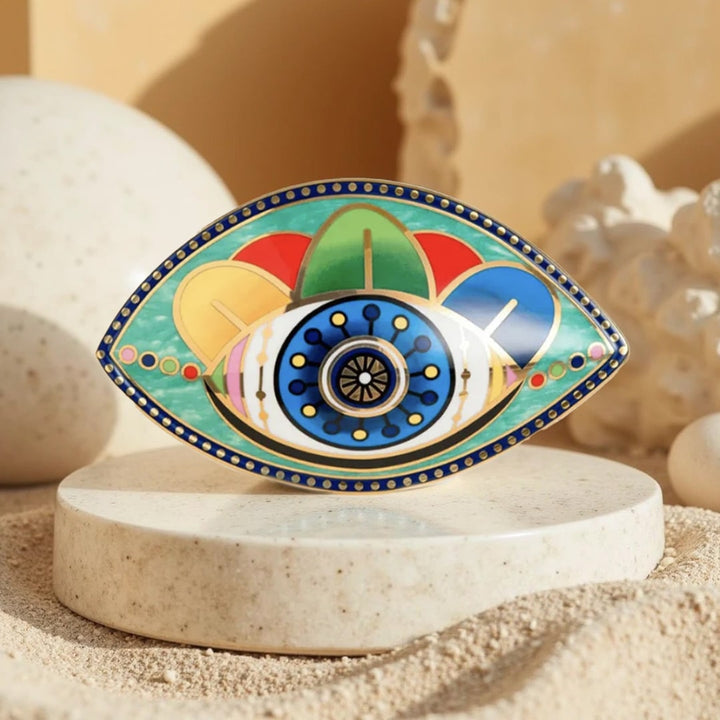 Spiritual Guardian – "Evil Eye" Ceramic Decoration