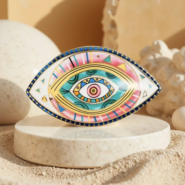 Spiritual Guardian – "Evil Eye" Ceramic Decoration