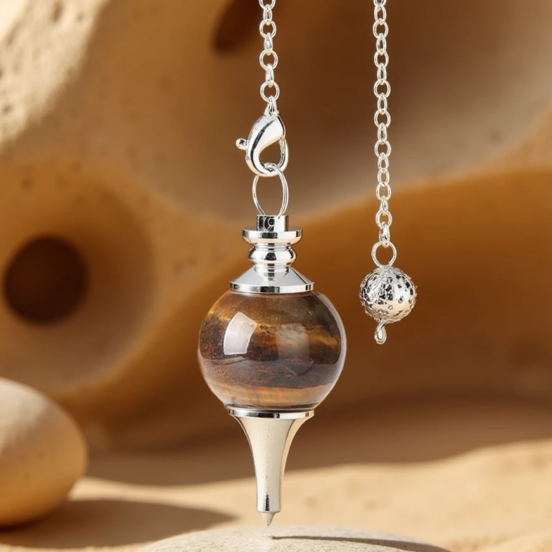 Divinatory Pendulum in Natural Stone