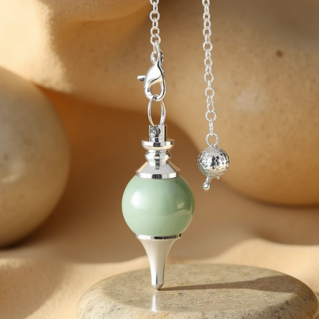 Divination Pendulum in Natural Stone