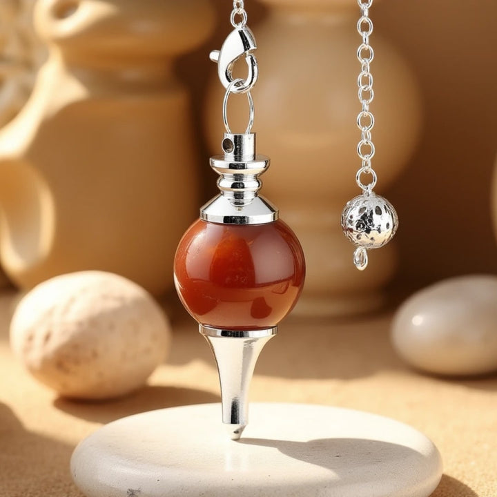 Divinatory Pendulum in Natural Stone