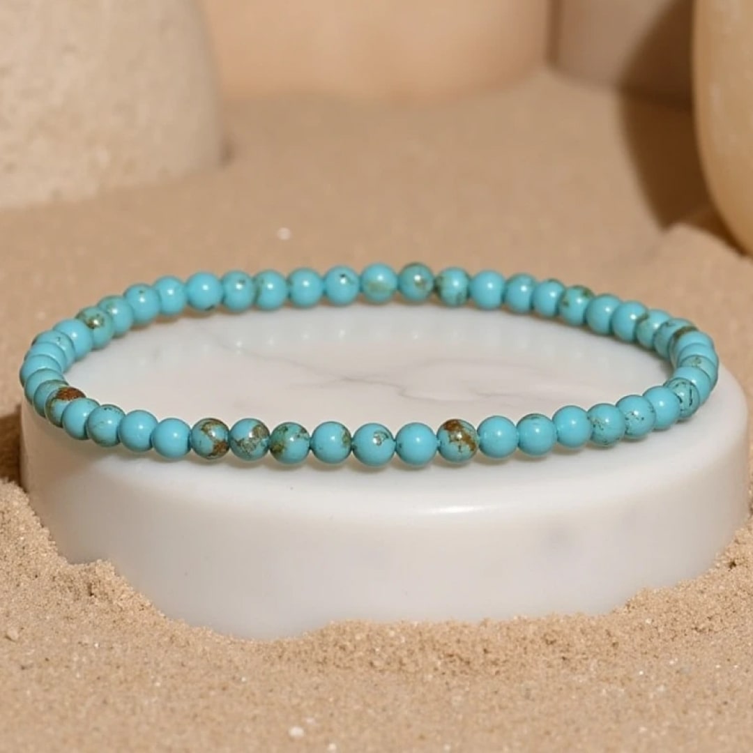 Fine Natural Stone Bracelet of 4mm