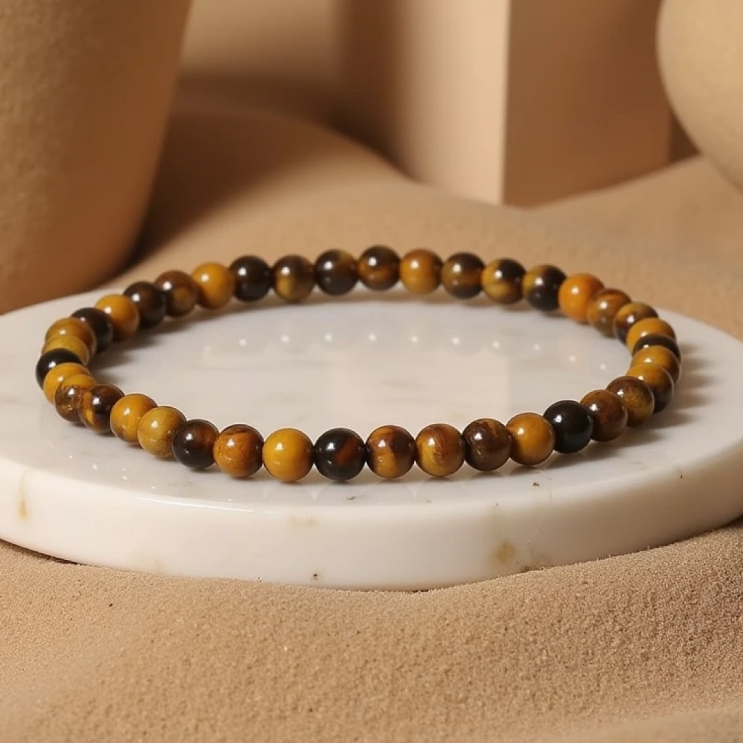Fine Bracelet in Natural Stones of 4mm